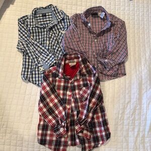 Little Boy button down shirt bundle